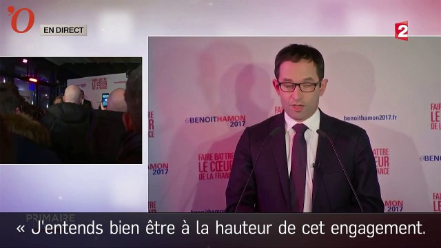 Résultat de la primaire de la gauche : « un vote de conviction » selon Hamon