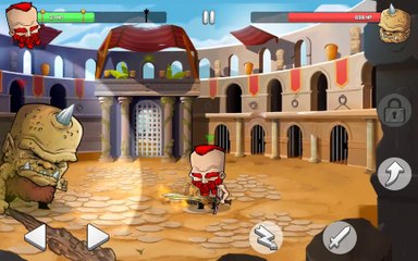 Tiny Gladiators - Android gameplay PlayRawNow