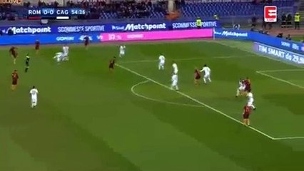 Edin Dzeko Goal HD - AS Roma 1-0 Cagliari 22.01.2017