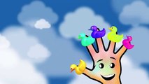 Finger Family Rhymes | Cartoon Duck Finger Family Nursery Finger Family Rhymes For Children