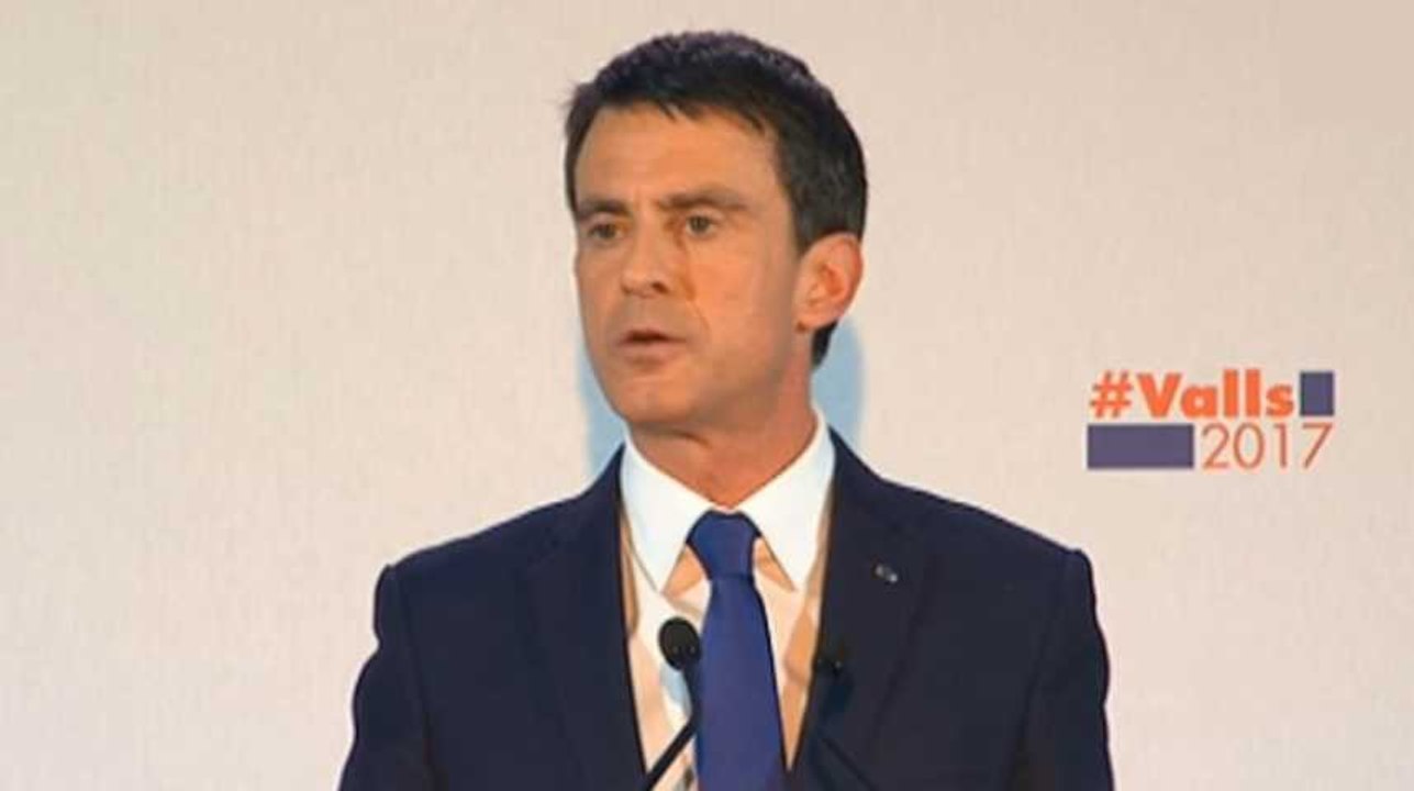 Valls : Hamon, c'est la "défaite annoncée" et des "promesses irréalisables"