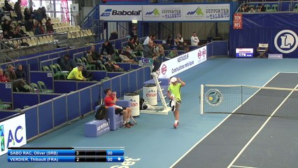 Thibault VERDIER (FRA) vs Oliver SABO RAC (SER) - 2nd round International Qualifications - Les Petits As 2017