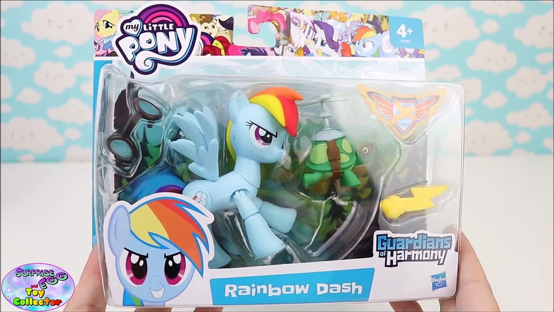 my little pony egg surprises rainbow dash
