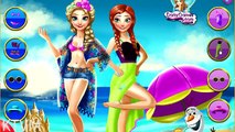 Disney Princess Frozen - Elsa and Anna Summer Break - Disney Princess Games