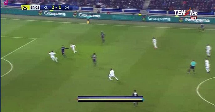 Alexandre Lacazette Second Goal HD - Lyon 3-1 Marsella 22.01.2017