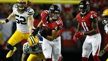 Austin Hooper makes Packers pay for not defending him