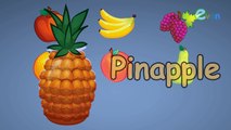 Learning Word Riddle animation, Learn fruits name, Toddler learning video