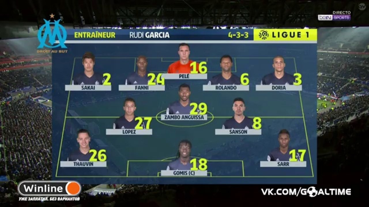 All Goals & highlights - Lyon 3-1 Marseille – Les Buts  - 22.01.2017