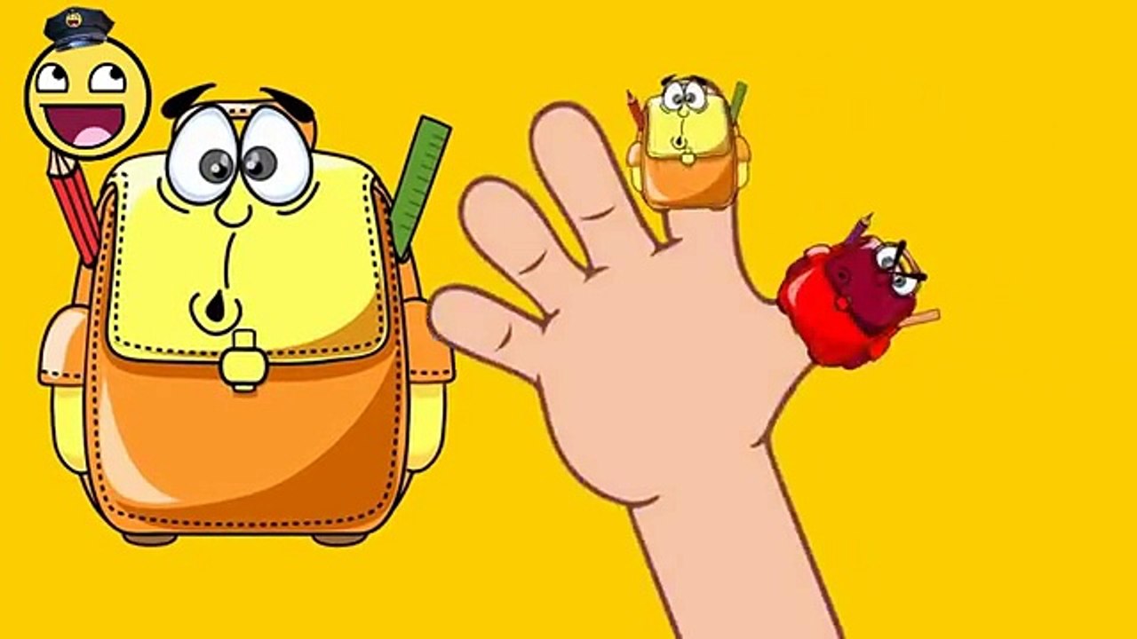 Funny Videos | Bag 2D Finger Family | Kids Songs Collection