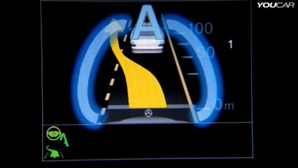 Mercedes s autonomous driving on highway