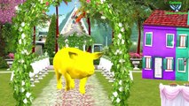 Animals Nursery Rhymes Collection : Elephant Lion Tiger || Children 3D Nursery Rhymes