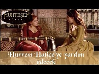 Hürrem Hatice 'ye Yardım Edecek - Muhteşem Yüzyıl 8.Bölüm