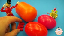 Kinder Surprise Egg Learn A Word! Lesson E Teaching Spelling & Letters w Unwrapping Eggs & Toys