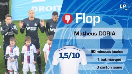 Lyon 3-1 OM : les Tops et les Flops