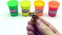 DIY Play Doh Surprise Tubs Toys Princesses Disney Peppa Pig Hello Kitty Masha and Bear