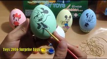 Minnie Mouse eggs Toys 2016. Minnie Mouse Toys Surprise Eggs 2016 Part 3 Mickey Mouse coloring