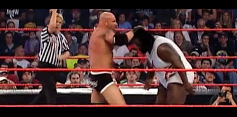Raw | Goldberg vs Mark Henry | Bill Goldberg | Mark Henry | Shawn Michaels