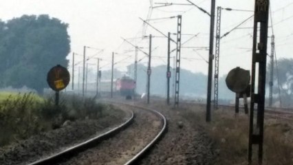 Ajmer-sealdah Express at its top speed