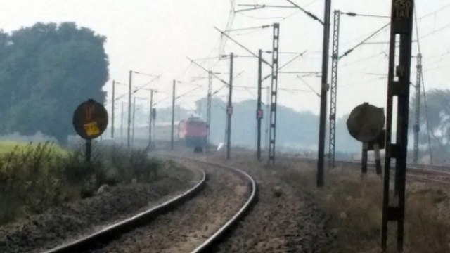Ajmer-sealdah Express at its top speed