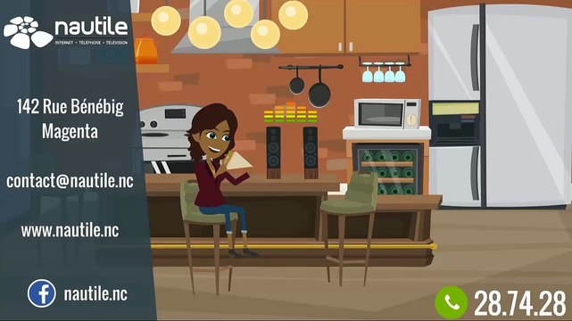 Internet change nos vies (Nautile internet - Adsl et Fibre optique Nouvelle-Calédonie)