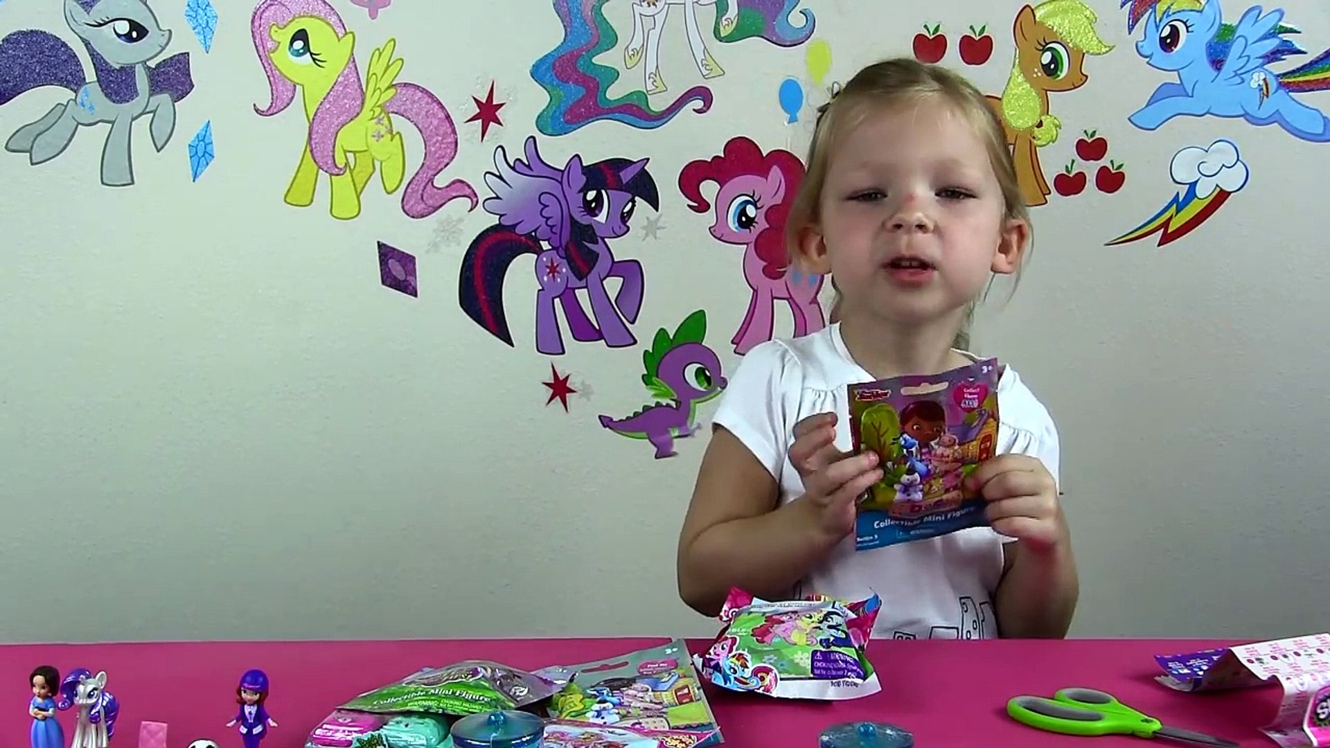 ⁣SURPRISE TOYS - Shopkins My Little Pony Sofia the First Palace Pets Doc McStuffins