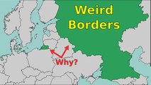Weird Borders: Why Countries Have Pieces Detached