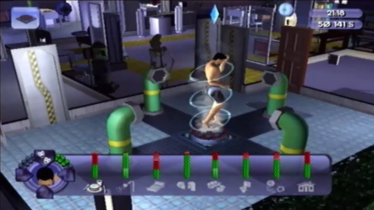 Let's play - Les sims permis de sortir : épisode 9 , L'octogone