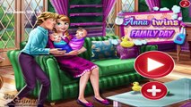 Anna Twins Family Day Frozen Anna Kristoff - Disney Cartoon Baby Games
