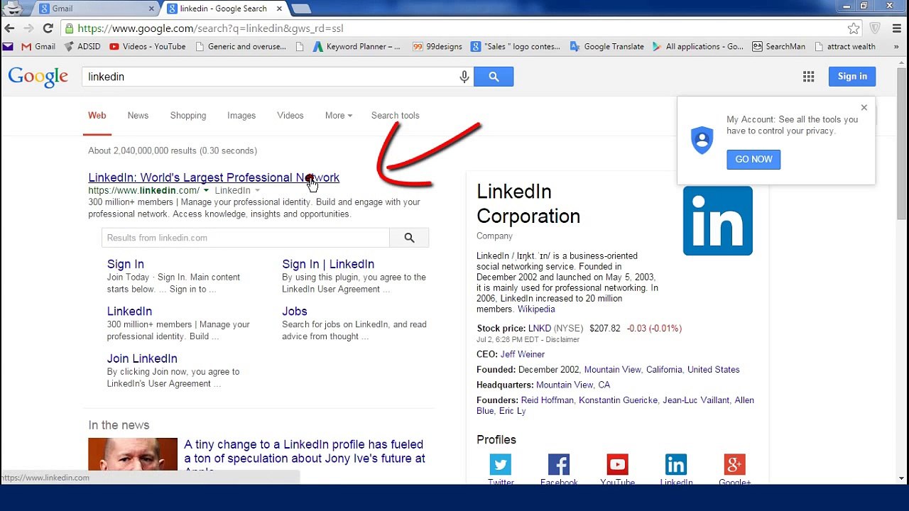 How to change LinkedIn password-qBD8txzpXEA