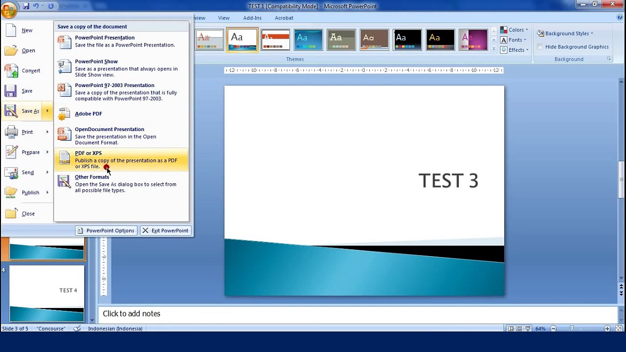 Convert Powerpoint to Word-hJScqDsRWyU
