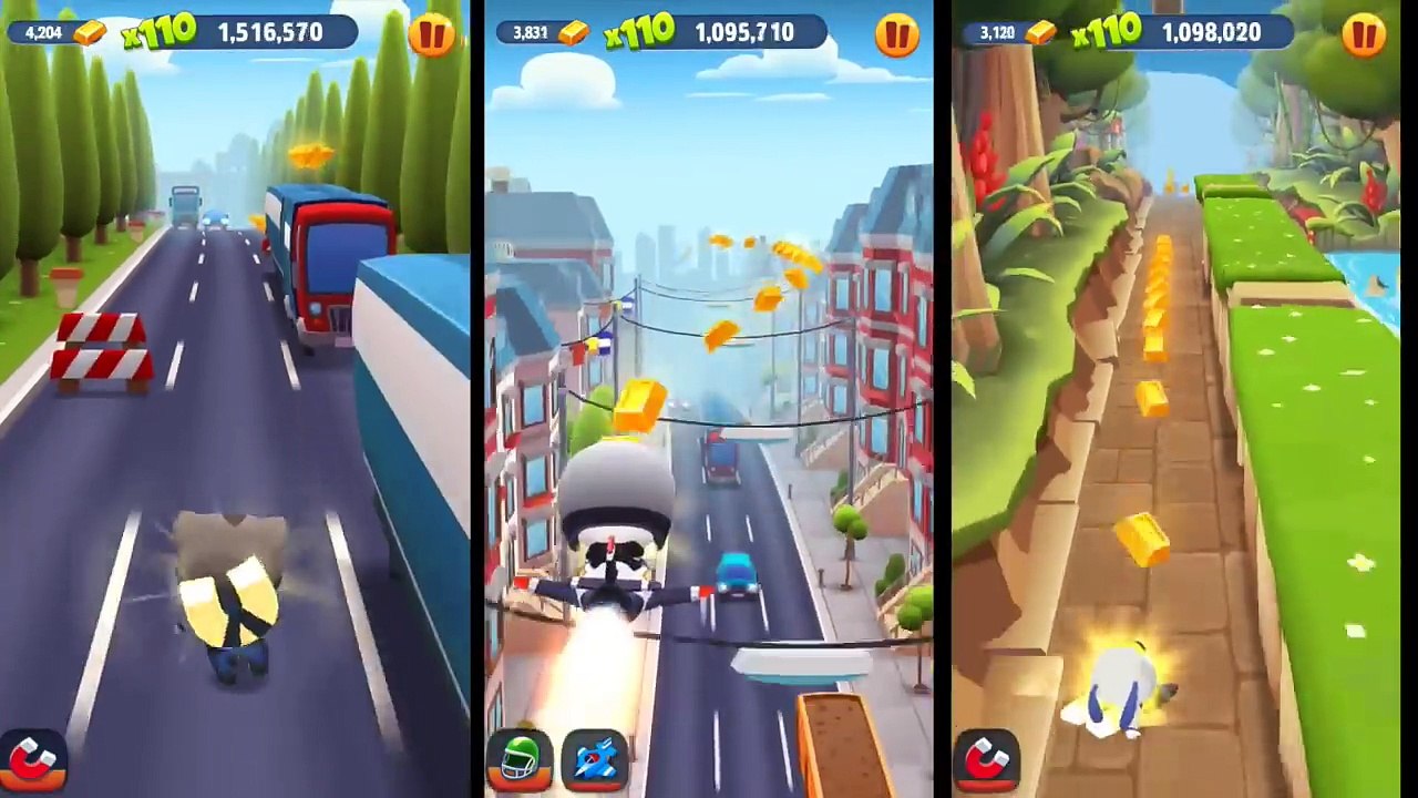 Talking Tom Gold Run Backwards Running