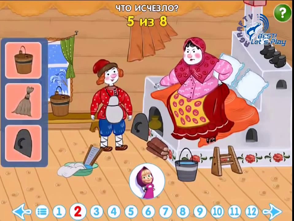 МАШИНЫ СКАЗКИ - Игра По щучьему велению - Маша и Медведь- #_ Игра