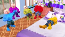 Five Little Babies Collection | Hulk Baby Five Little Monkeys Jumping On The Bed Frozen Elsa Rhymes