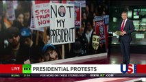 'Not My President!' Tear gas, flash grenades, arrests mark anti-Trump rallies across US-uM3yxD_f3RA
