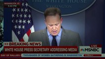White House Press Secretary Holds News Conference To Discuss 