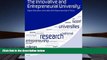 Download Higher Education, Innovation   Entrepreneurship in Focus (The Innovative and