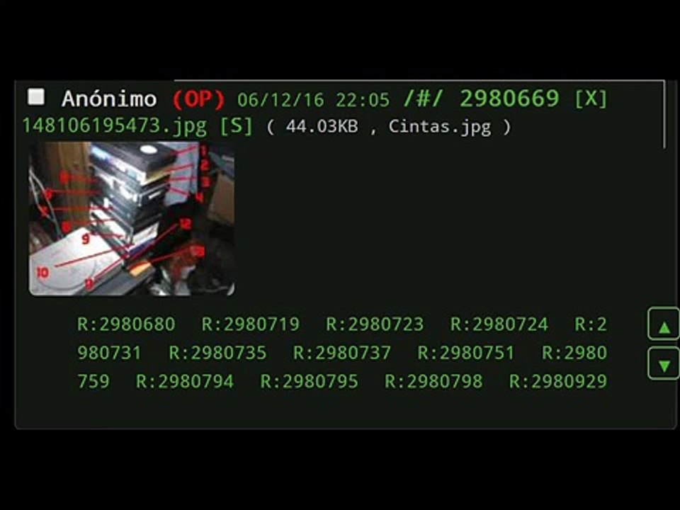 /Hilo de cintas VHS 3