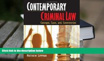 Free PDF Contemporary Criminal Law: Concepts, Cases, and Controversies Pre Order