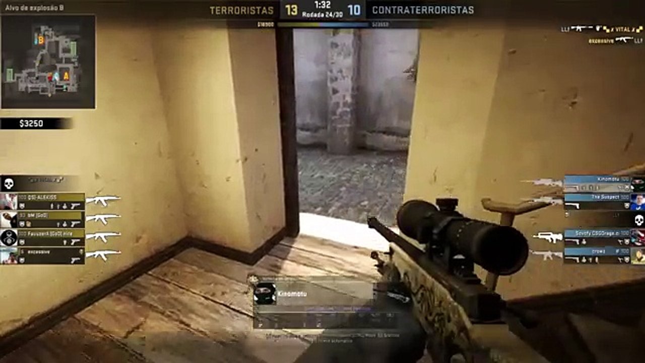 CS GO 4k NO SCOPE na inferno by Kinomotu