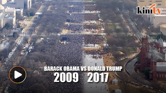 Trump's claim of 1.5mil crowd at inauguration debunked by media