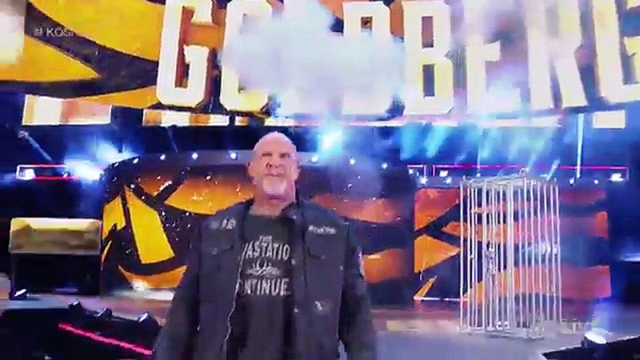 Goldberg Return On Raw 2017  Goldberg joins the debut installment of -The Kevin Owens Show-- Raw, Jan. 2, 2017