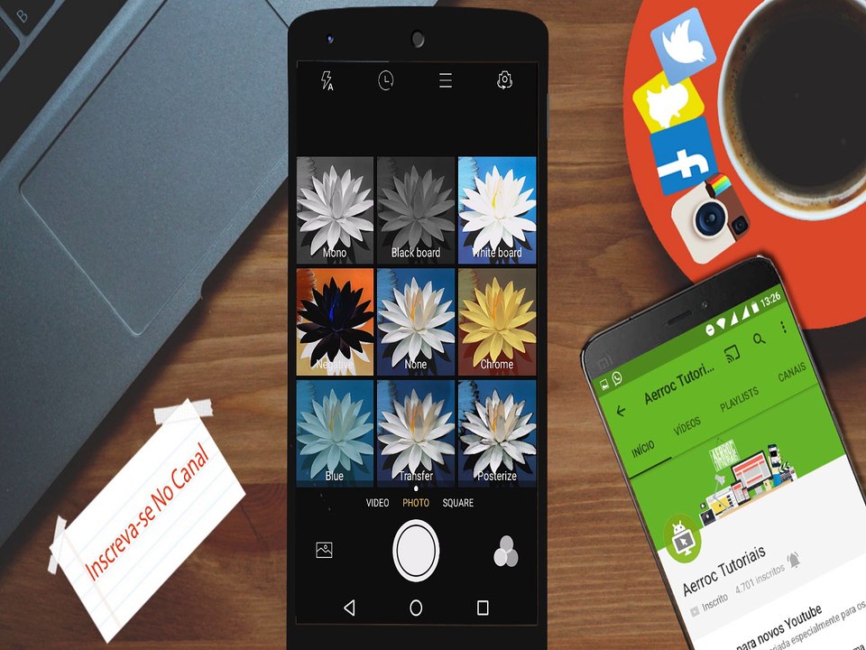 Como ter a camera do ios 10 no android / Câmera do IPHONE no android