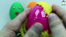 Play Doh Smiley Face Surprise Eggs Opening Fun Aeroplane Dog Sakaci Hayvanlar Turtle Strawberry Toys