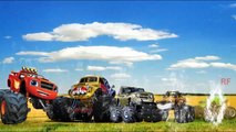 Monster Truck Finger Family Rhymes For Children | Nursery Songs For Little Champs |