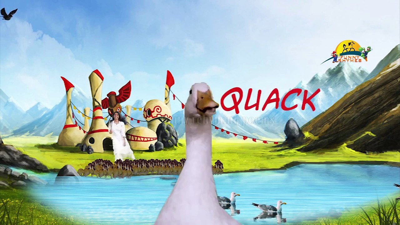 Five Little ducks rhyme | Nursery kids educational Song | five little ducks lyrics