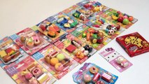 My Erasers Collection Iwako Japanese Erasers 面白消しゴムコレクション