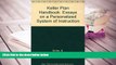 Audiobook  Keller Plan Handbook: Essays on a Personalized System of Instruction (Benjamin Psi