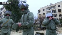 Russian sappers begin mine clearing ops in areas of eastern Aleppo-a55QvSy9j2g