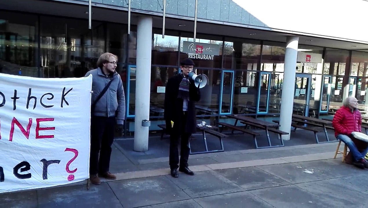 5. Mahnwache vor der Deutschen Nationalbibliothek, 21.01.2017