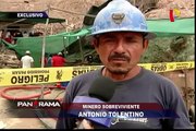 Trampa mortal en Acarí: el drama de los mineros atrapados en Arequipa